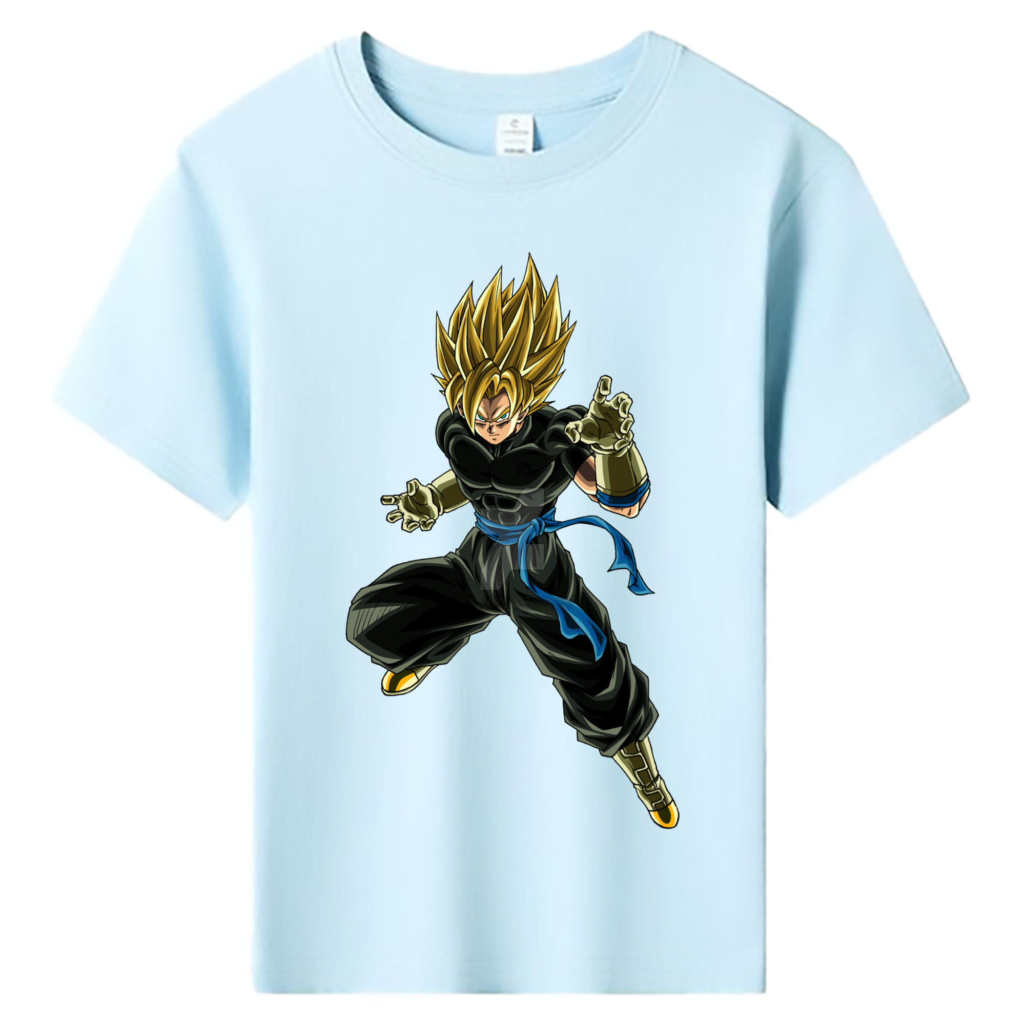 （画像用） ドラゴンボール ベジット DRAGON BALL Vegetto 綿100％キッズTシャツ（フロントプリント）